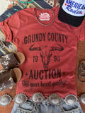 Grundy County Auction Graphic Tee - Rooted & Reckless Co.