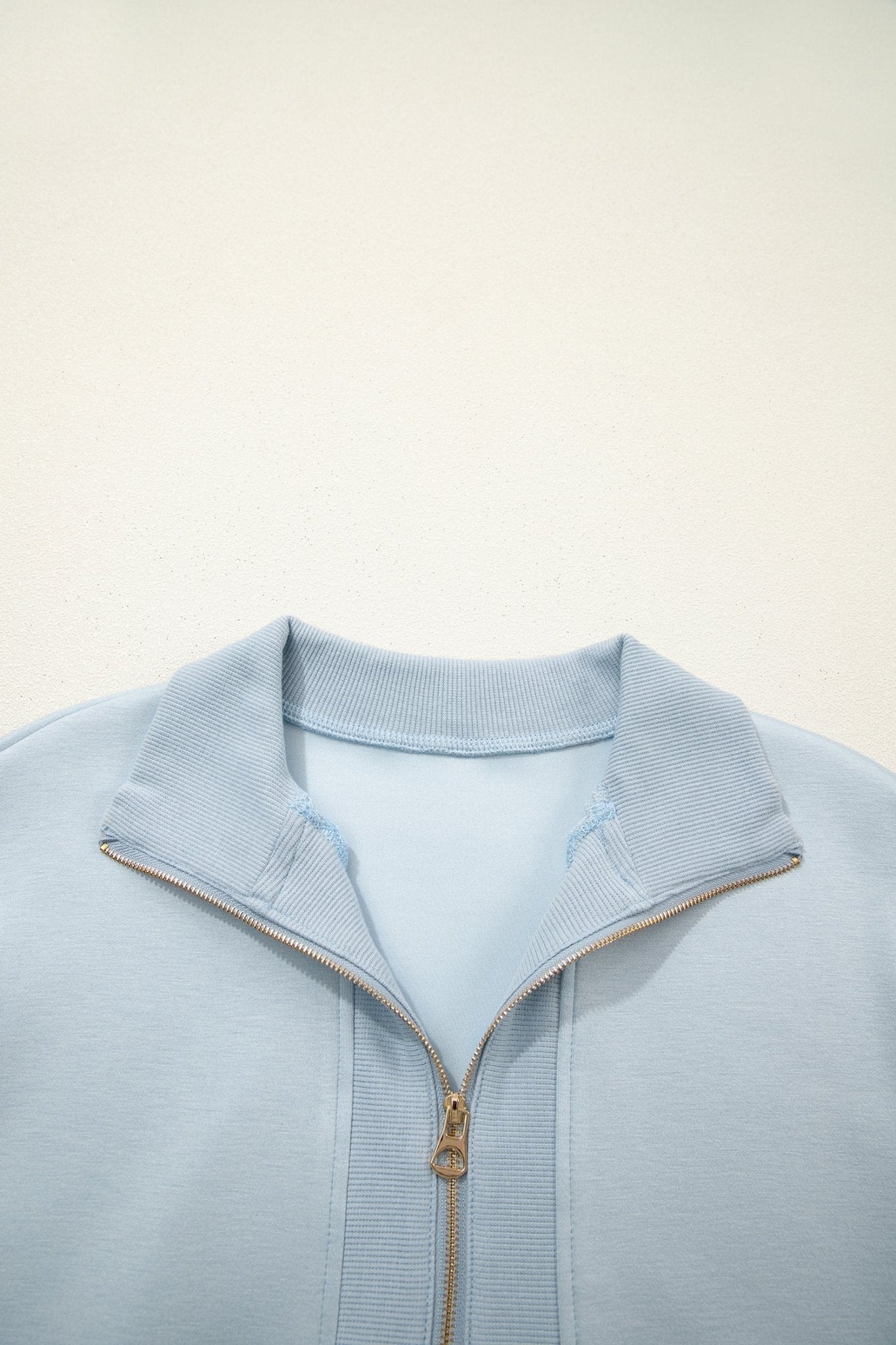 Half Zip Polo Tee & High Waist Pant Set - Rooted & Reckless Co.