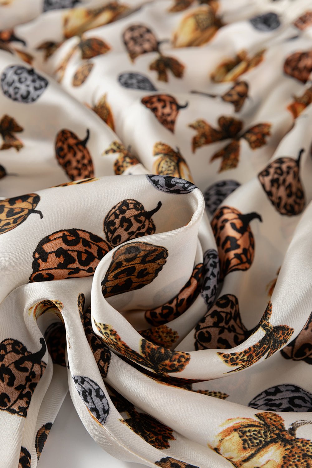 Halloween Leopard Pumpkin Top & Pants Pajama Set - Rooted & Reckless Co.