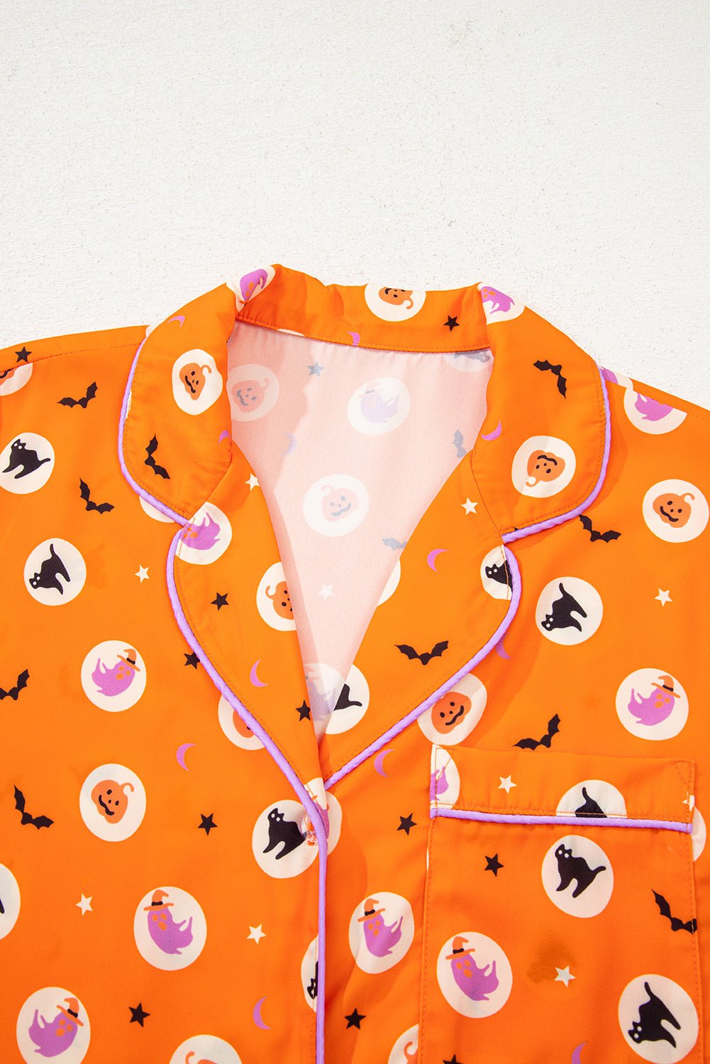 Halloween Long Sleeve Shirt & Pants Pajama Set - Rooted & Reckless Co.