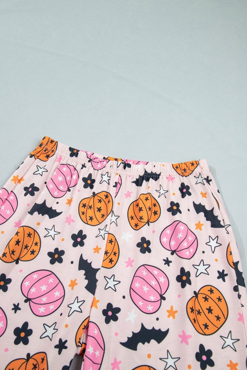 Halloween Pumpkin Long Sleeve Top & Pants Lounge Set - Rooted & Reckless Co.