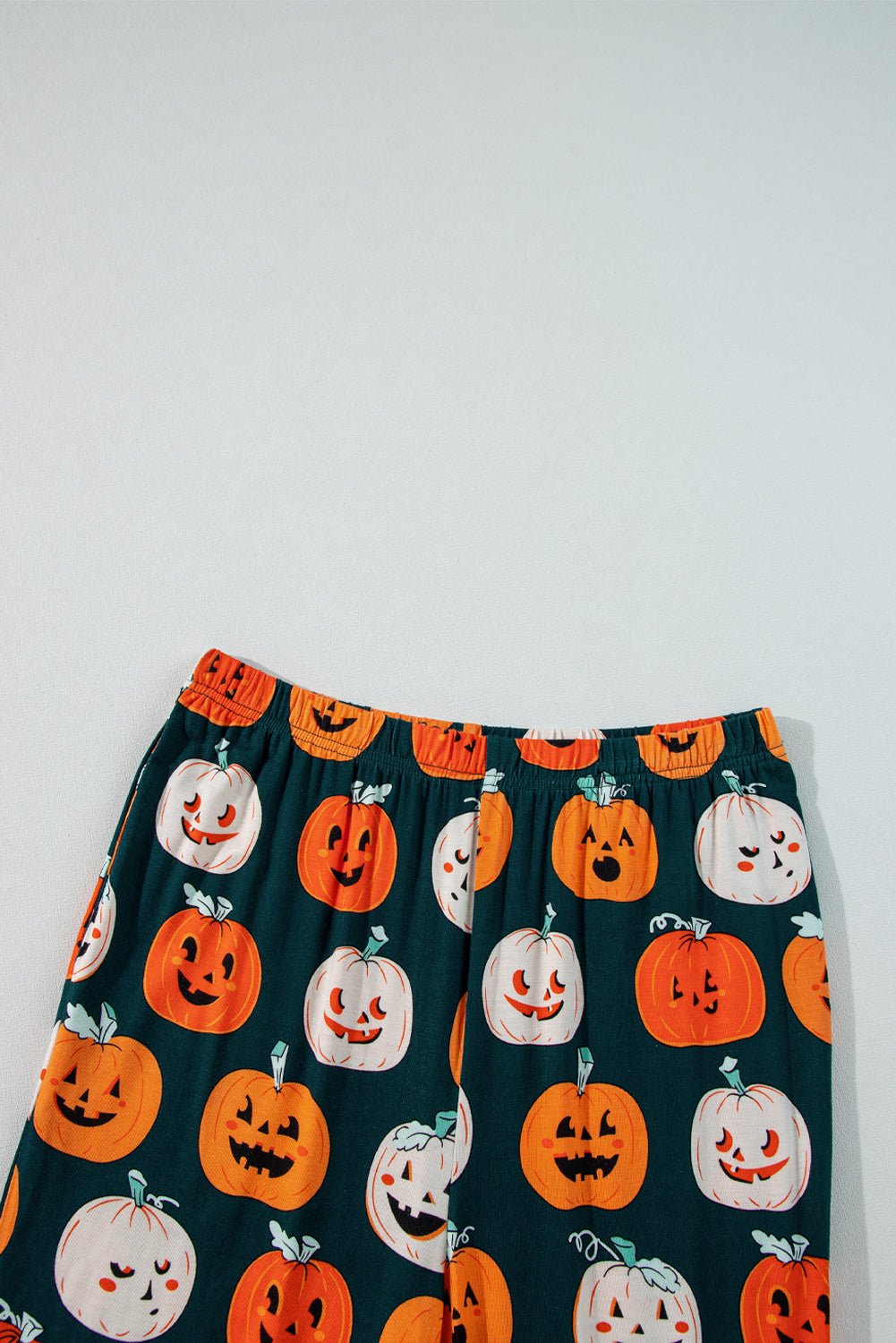 Halloween Pumpkin Shirt & Pants Pajama Set - Rooted & Reckless Co.