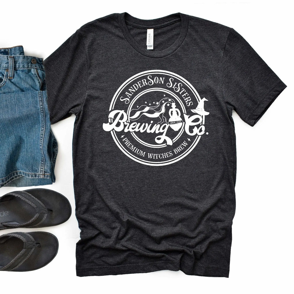 Halloween Tshirt, Sanderson Sisters Brewing Company T-shirt - Rooted & Reckless Co.