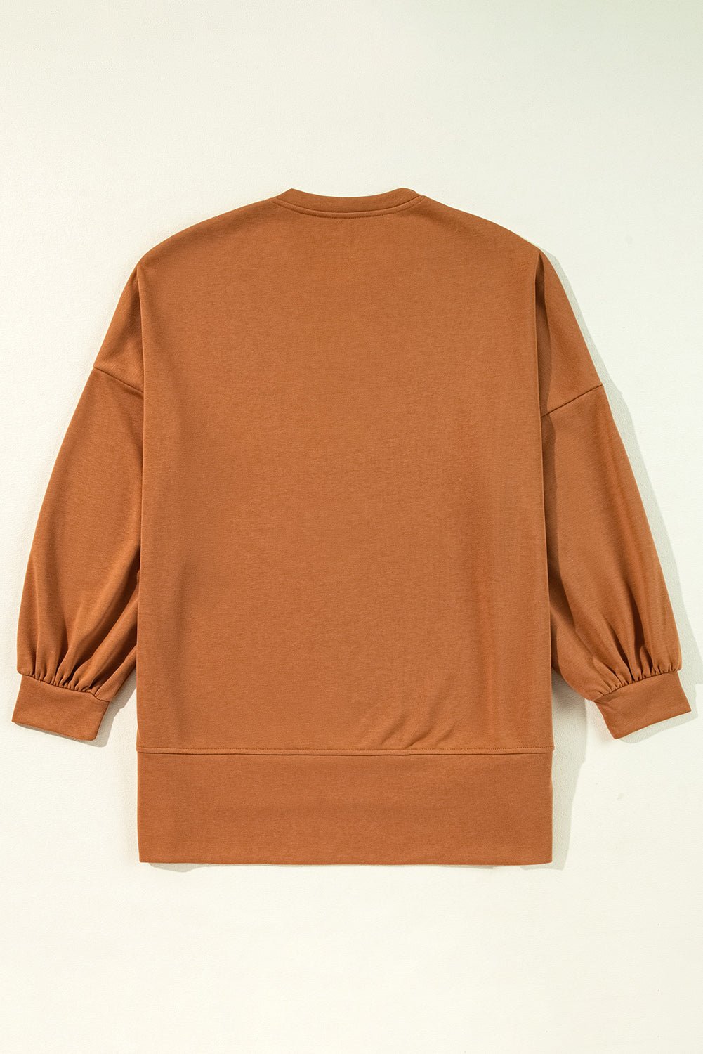 Happy Halloween Sequin Graphic Long Sleeve Top - Rooted & Reckless Co.