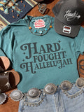 Hard Fought Hallelujah Graphic Tee - Rooted & Reckless Co.