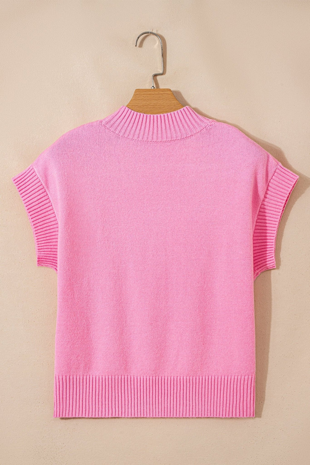 Heart Graphic Cropped Short Sleeve Sweater - Rooted & Reckless Co.