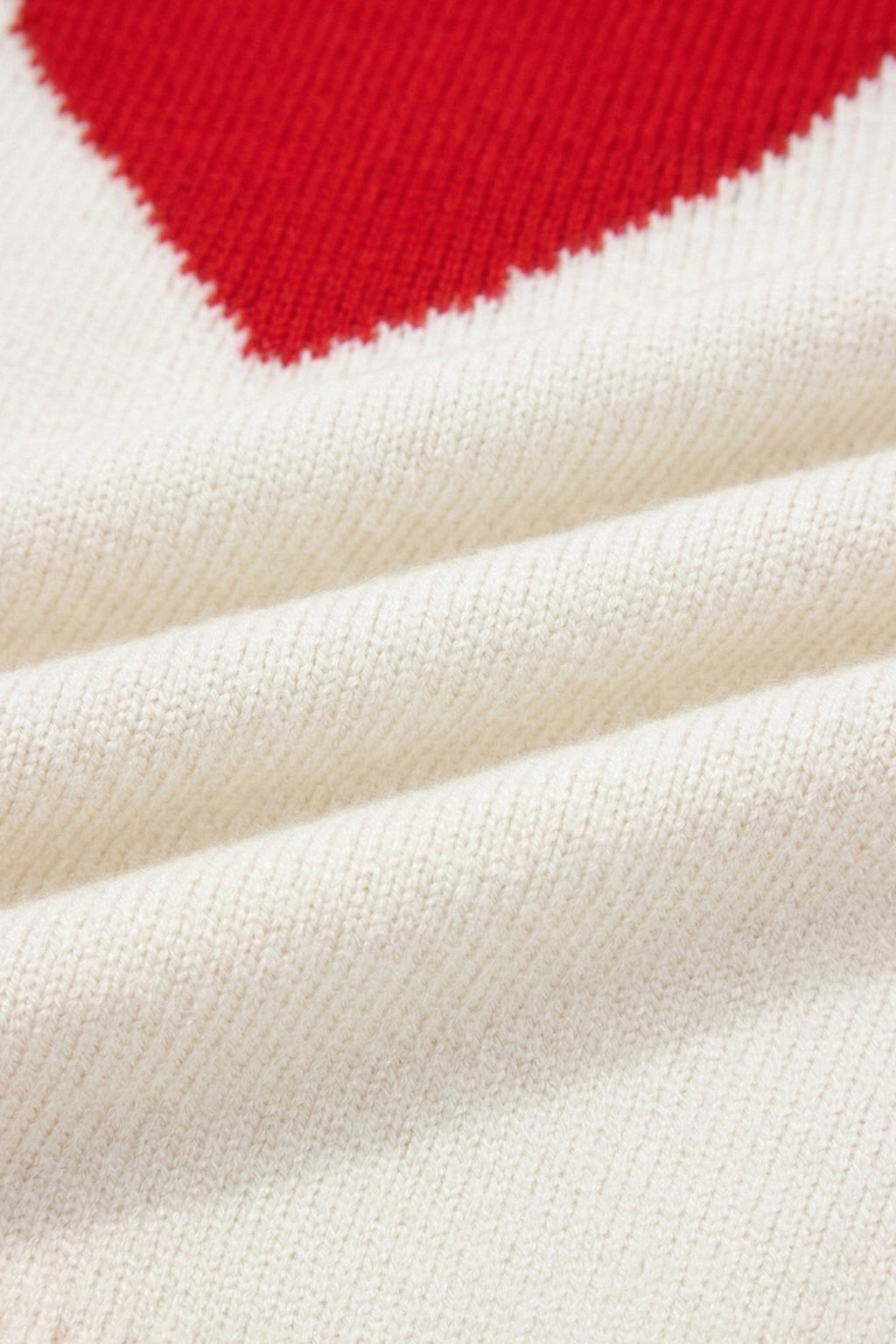 Heart Graphic Cropped Short Sleeve Sweater - Rooted & Reckless Co.