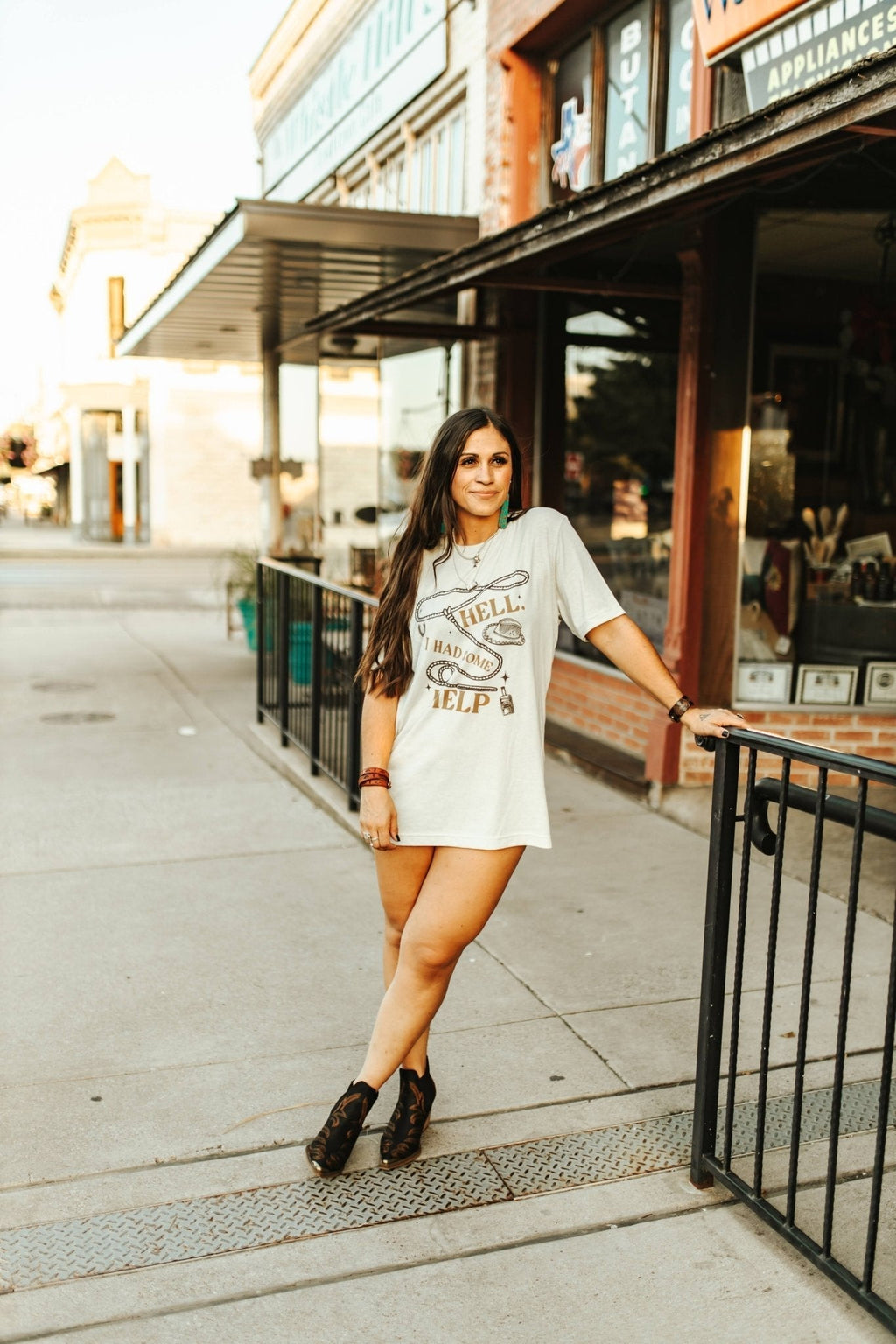 Hell I Had Some Help Graphic Tee - Rooted & Reckless Co.