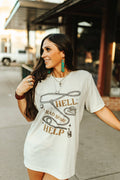 Hell I Had Some Help Graphic Tee - Rooted & Reckless Co.