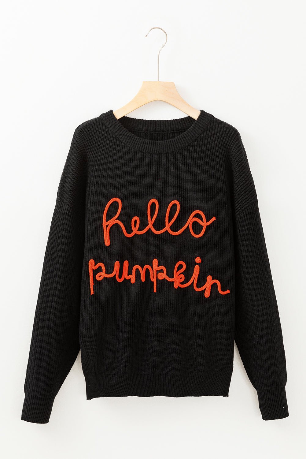 Hello Pumpkin Crewneck Sweater - Rooted & Reckless Co.