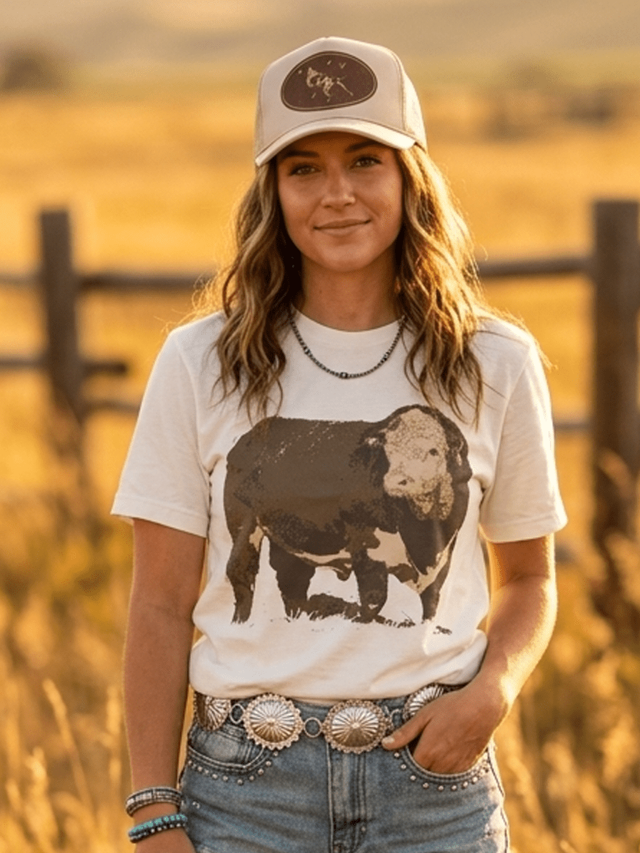 Hereford Bull Graphic Tee - Rooted & Reckless Co.