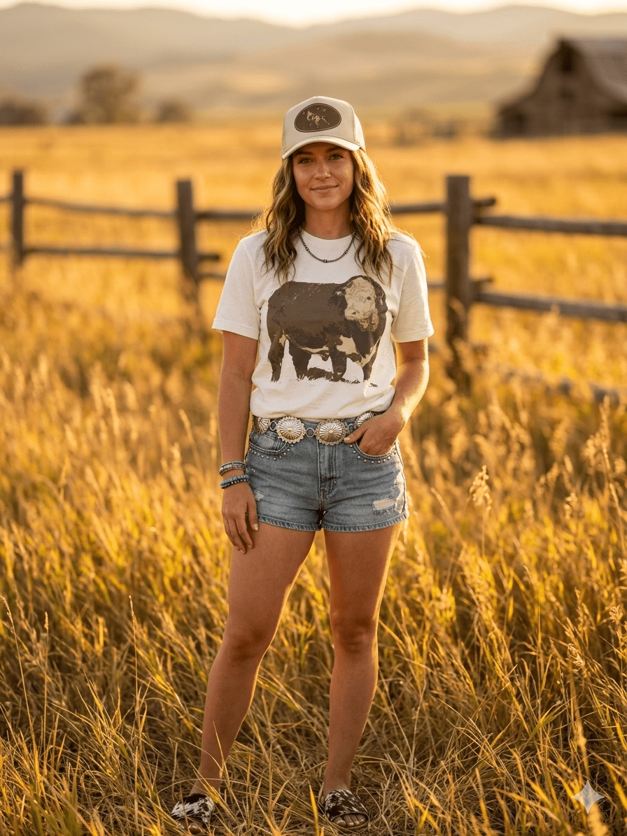 Hereford Bull Graphic Tee - Rooted & Reckless Co.