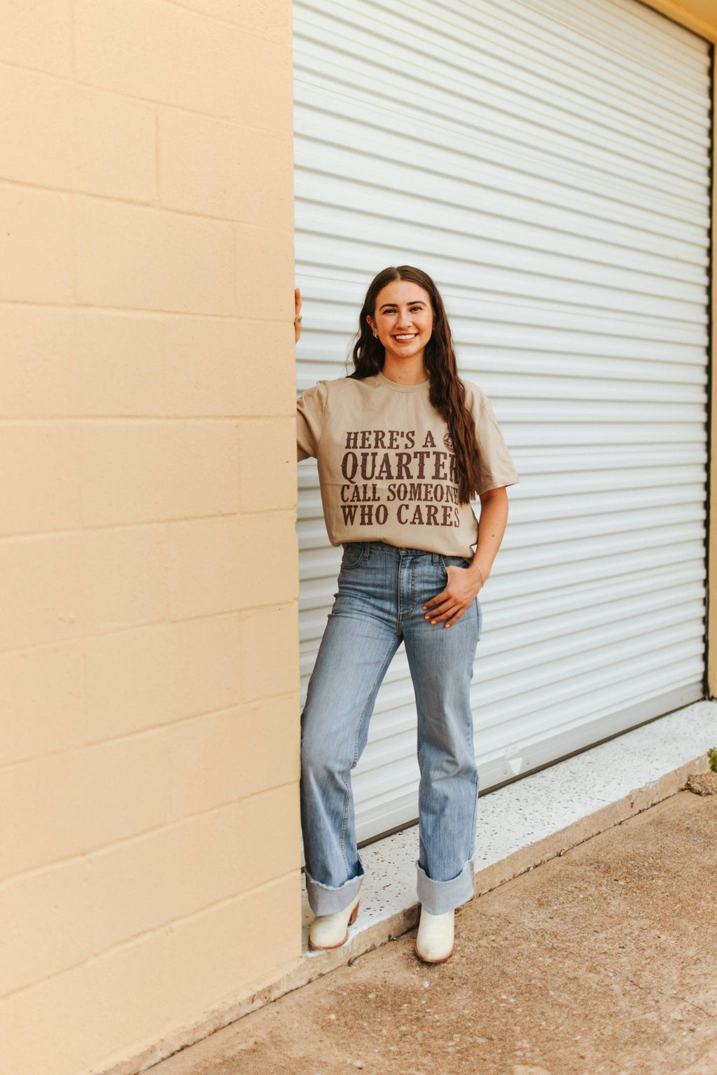 Here's A Quarter Graphic Tee - Rooted & Reckless Co.