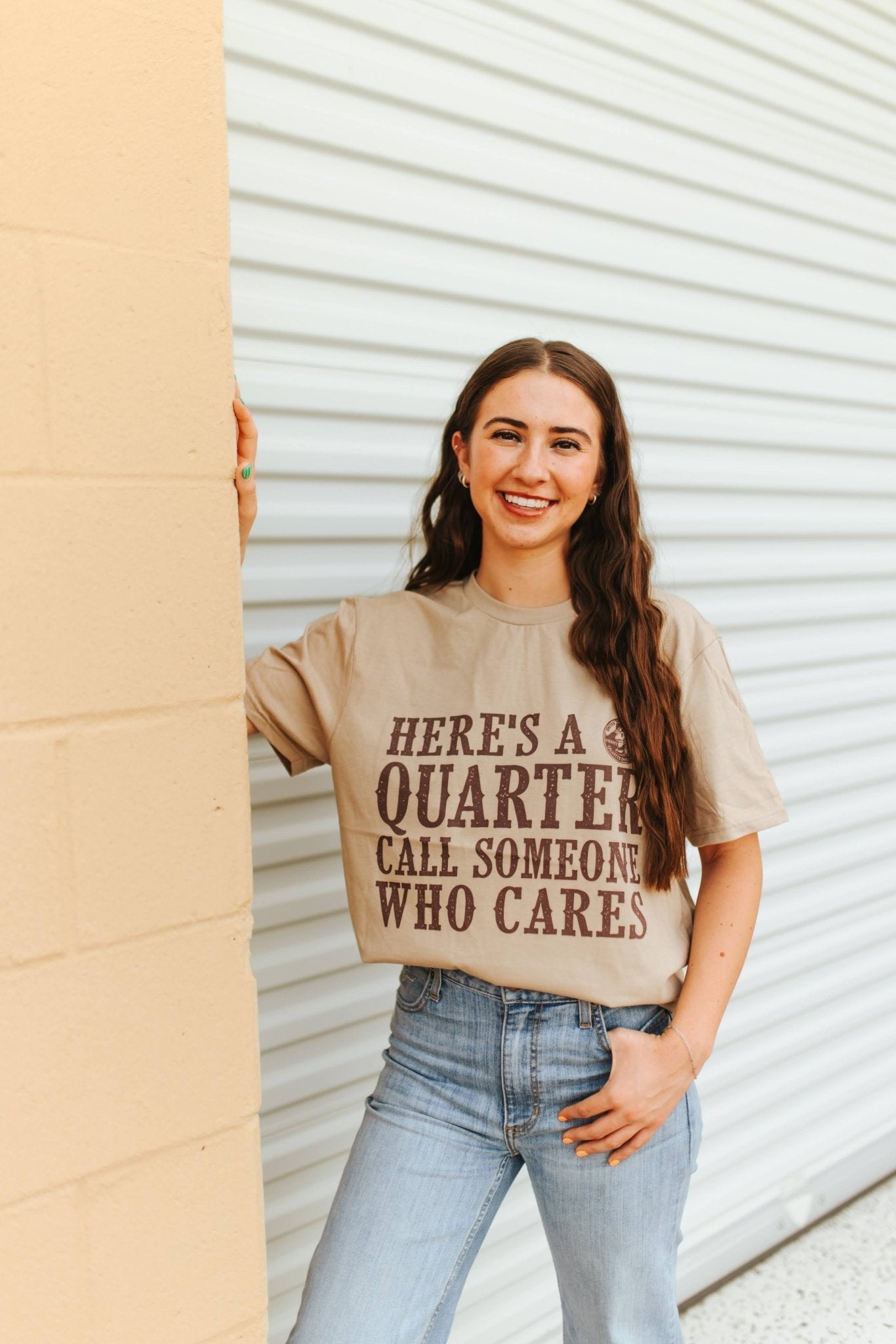 Here's A Quarter Graphic Tee - Rooted & Reckless Co.