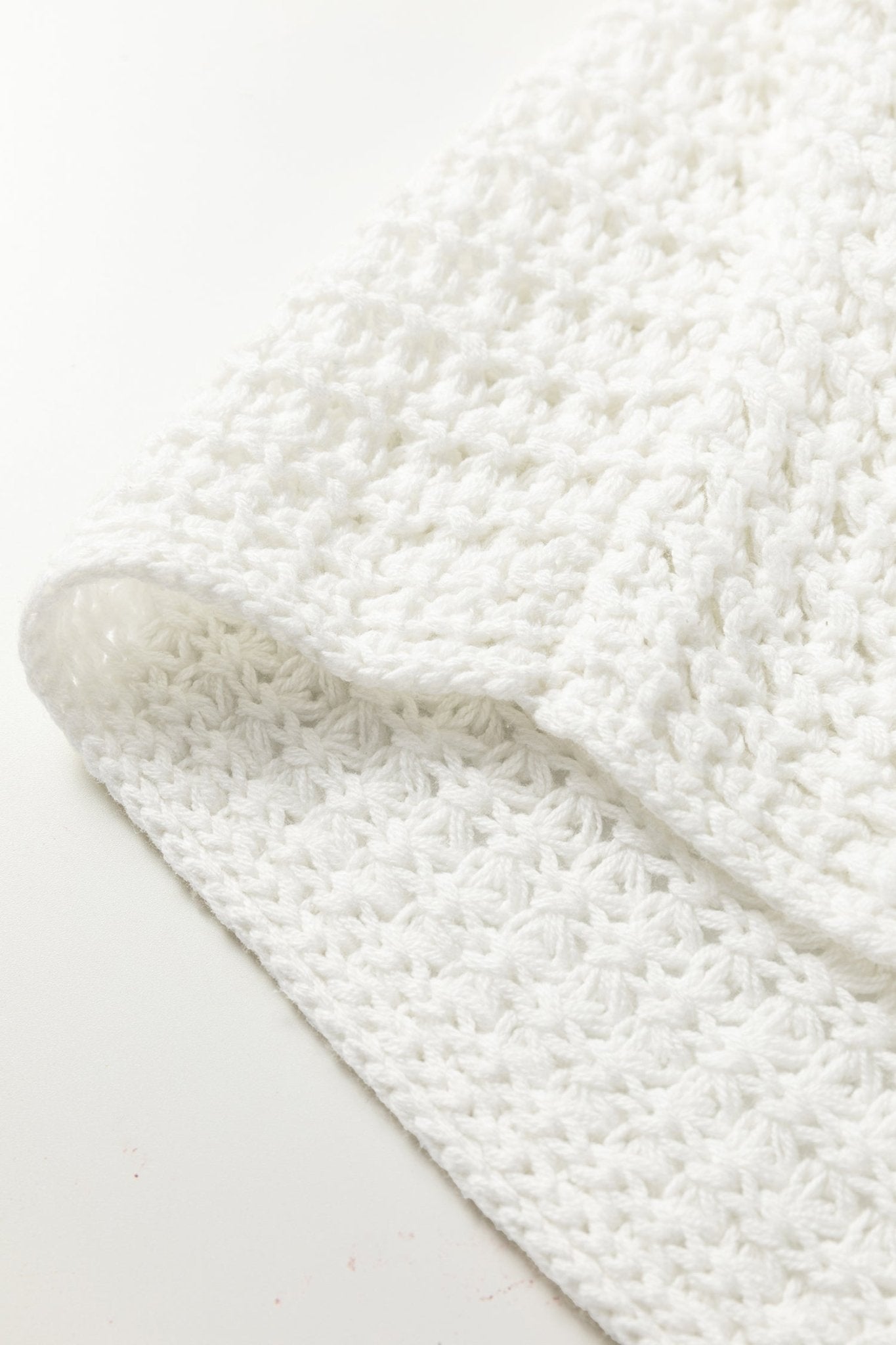 Hollowed Knit Wide Sleeve Pullover Sweater - Rooted & Reckless Co.