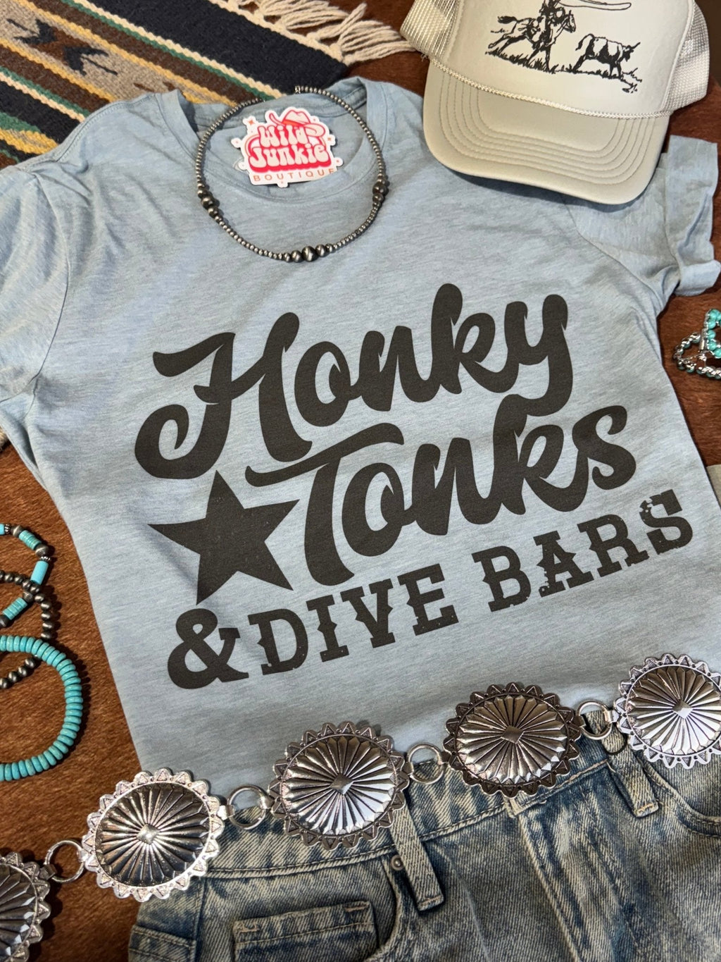 Honky Tonks & Dive Bars Graphic Tee - Rooted & Reckless Co.