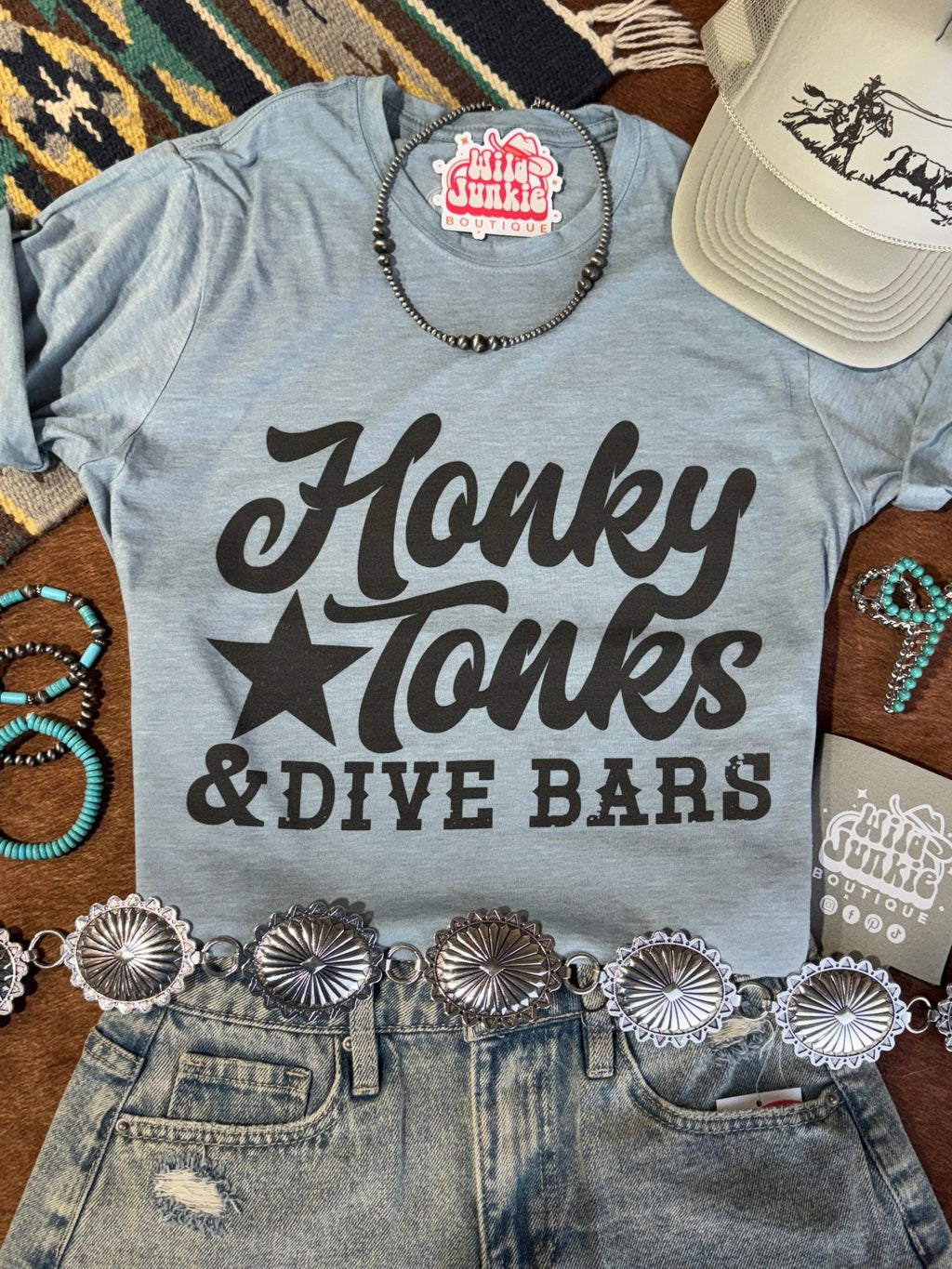 Honky Tonks & Dive Bars Graphic Tee - Rooted & Reckless Co.