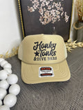 "Honky Tonks & Dive Bars" Trucker Hat — Otto 5-Panel Foam Front with Breathable Mesh Back - Rooted & Reckless Co.