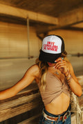 Hot Cowgirl Summer Trucker Hat - Rooted & Reckless Co.