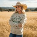 Hot Girls Make Bread Graphic Sweatshirt - Rooted & Reckless Co.
