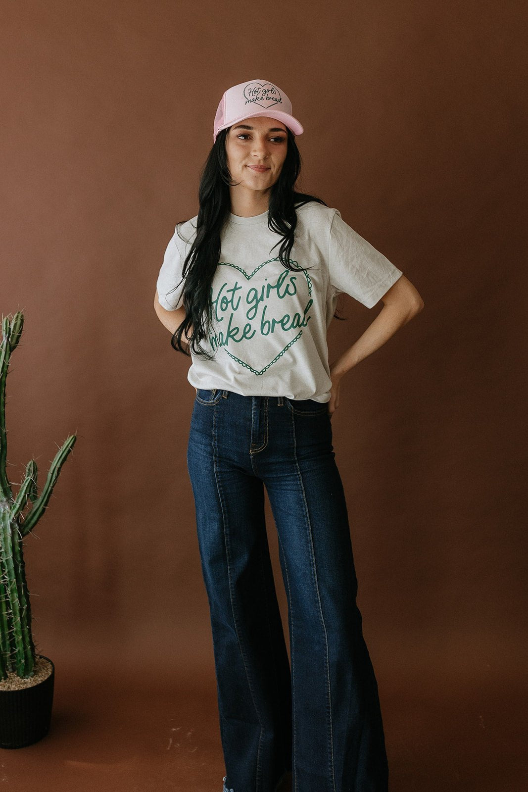 Hot Girls Make Bread Graphic Tee - Rooted & Reckless Co.