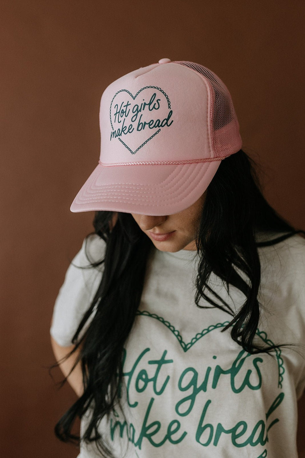 Hot Girls Make Bread Trucker Hat - Rooted & Reckless Co.