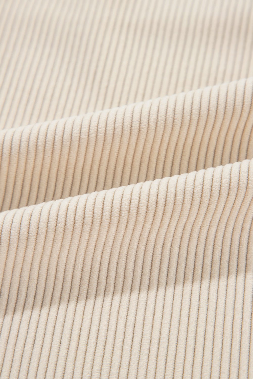 Houndstooth Corduroy Patchwork Flap Pocket Shacket - Rooted & Reckless Co.