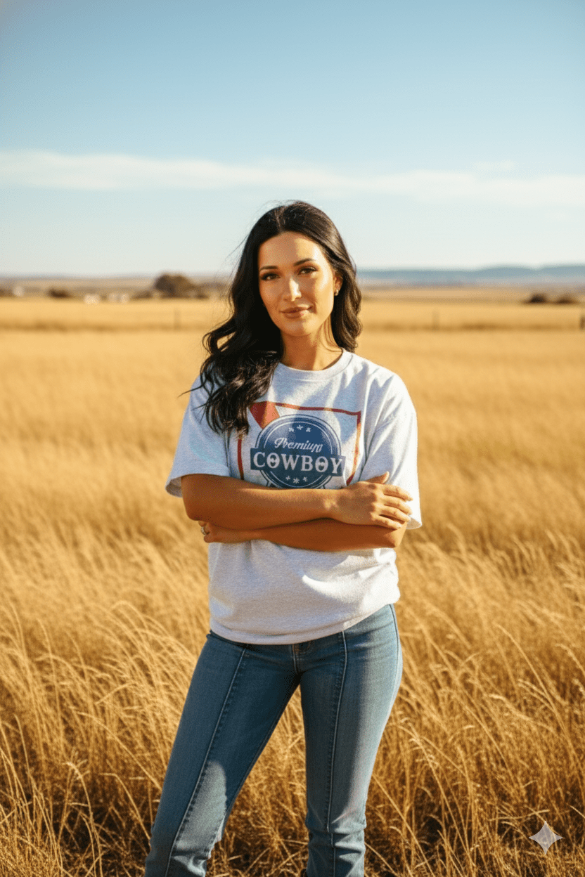 Howdy Cowboy Graphic Tee - Rooted & Reckless Co.