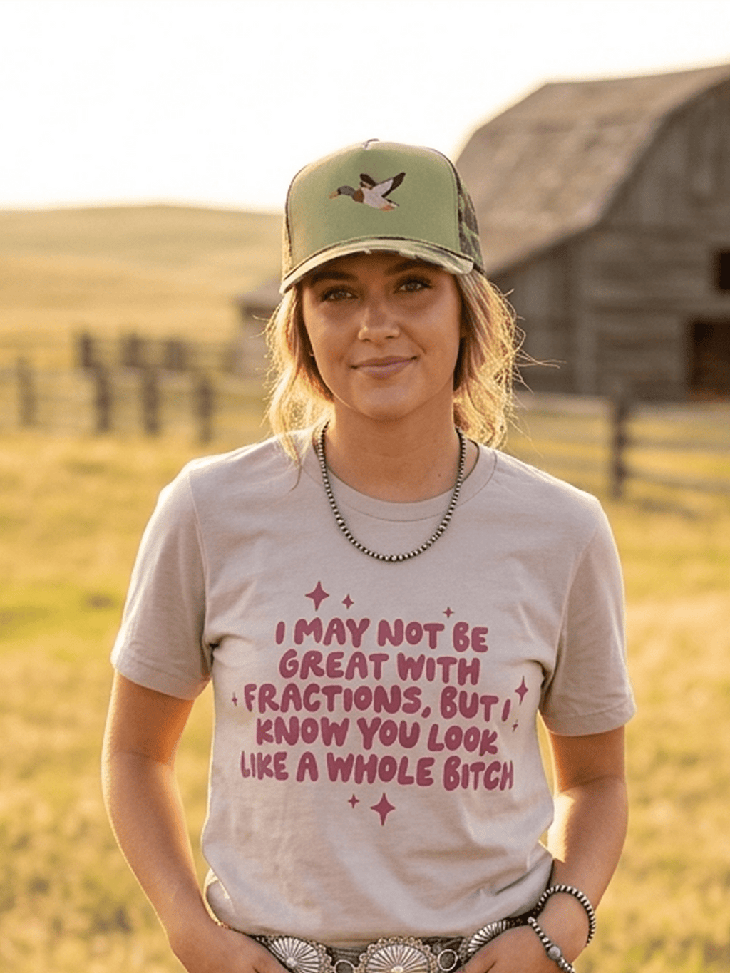 I May Not Be Great With Fractions Graphic Tee - Rooted & Reckless Co.