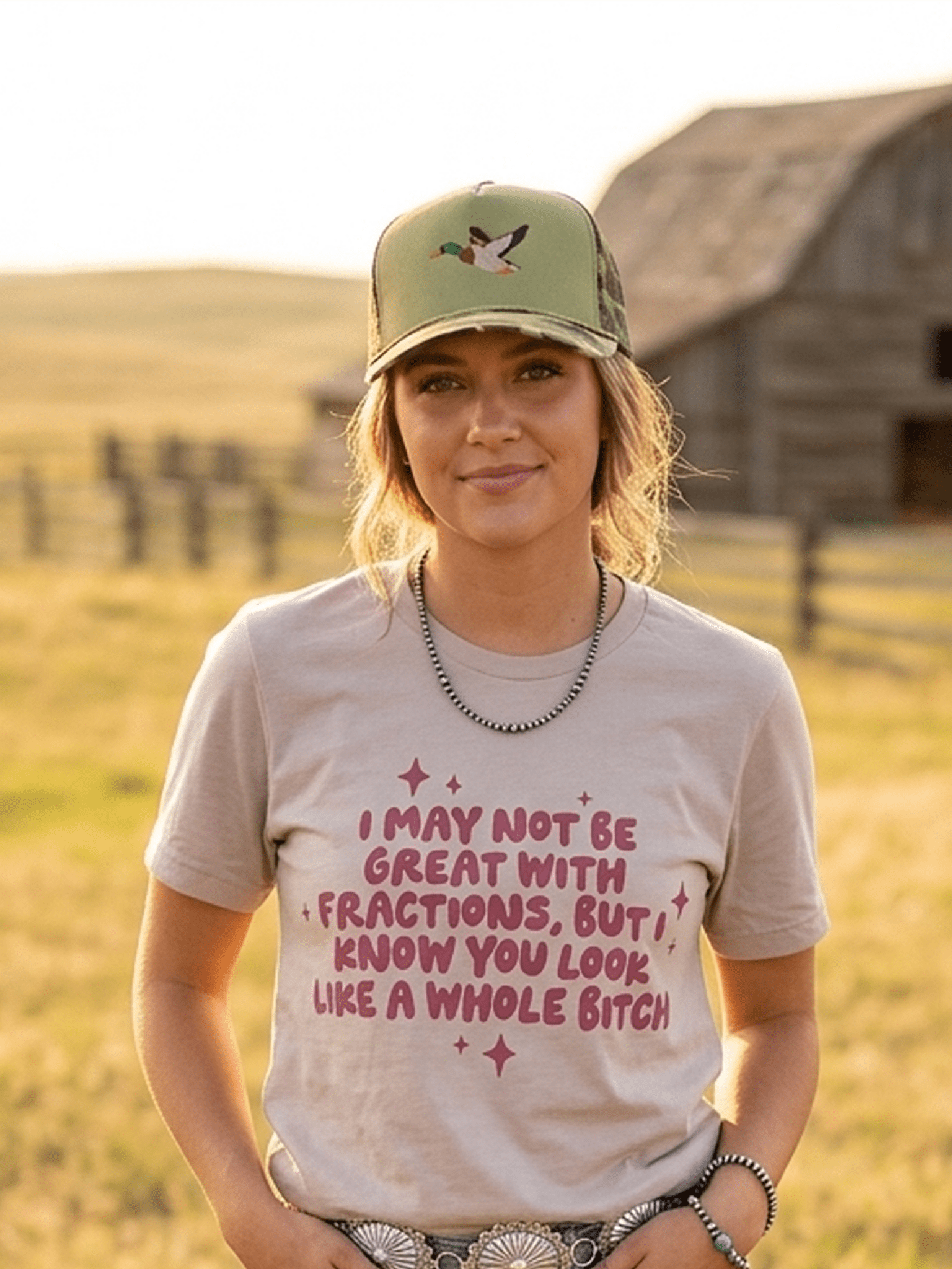 I May Not Be Great With Fractions Graphic Tee - Rooted & Reckless Co.