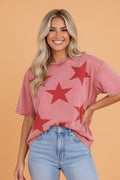 Independence Day Star Mineral Wash T-Shirt - Rooted & Reckless Co.