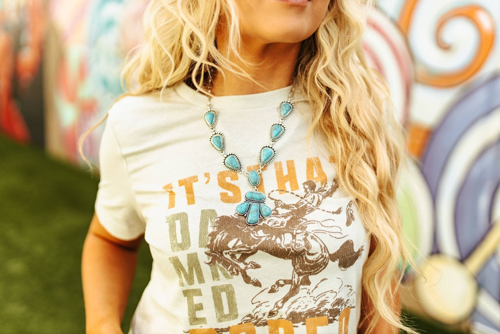 It's That Damned Rodeo Graphic Tee - Rooted & Reckless Co.