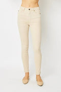 Judy Blue Full Size Garment Dyed Tummy Control Skinny Jeans - Rooted & Reckless Co.