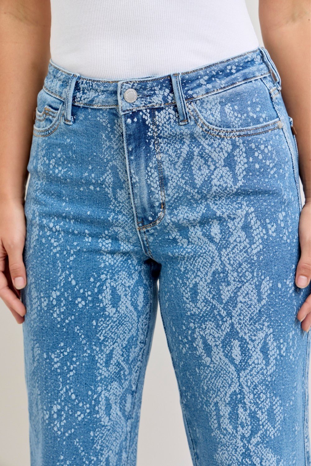 Judy Blue High Rise Ankle Wide Leg Jeans - Rooted & Reckless Co.