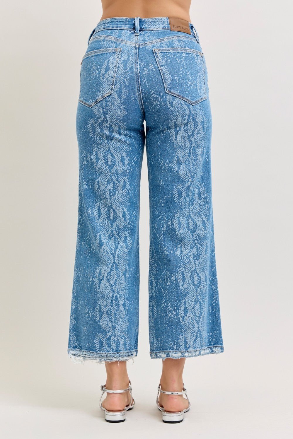 Judy Blue High Rise Ankle Wide Leg Jeans - Rooted & Reckless Co.
