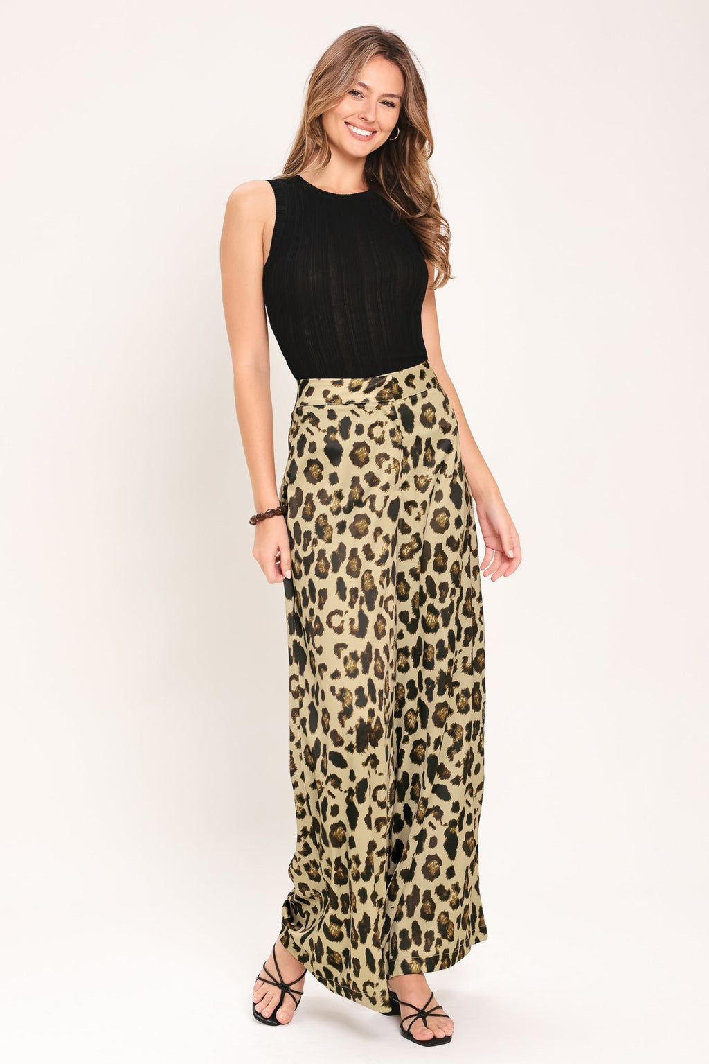 JUNGLE GLAM WOVEN WIDE LEG PANTS - Rooted & Reckless Co.