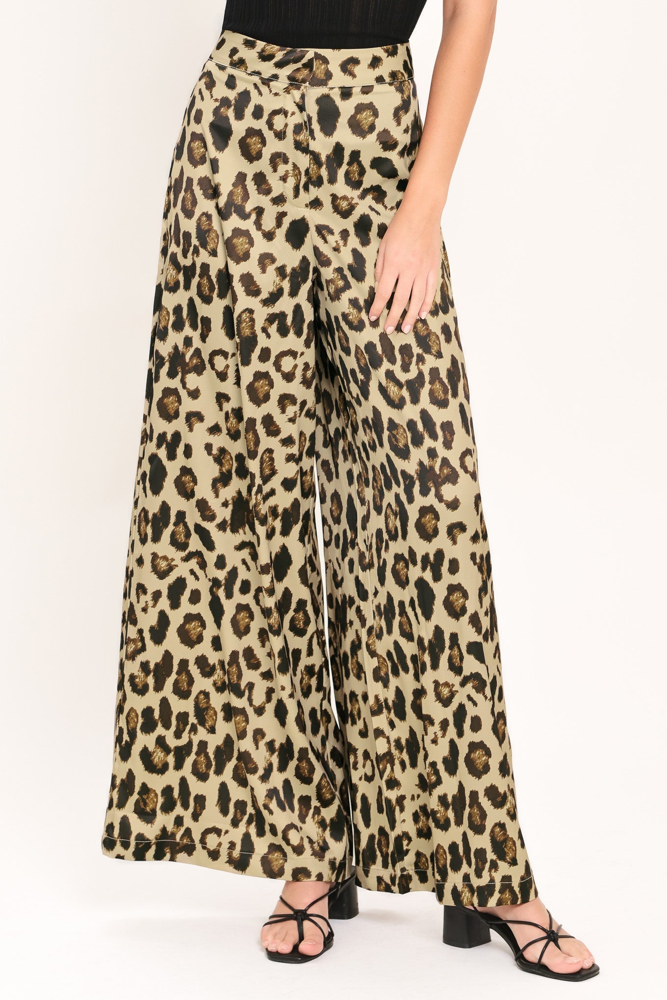JUNGLE GLAM WOVEN WIDE LEG PANTS - Rooted & Reckless Co.
