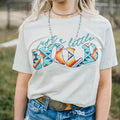 Just a Little Wild Aztec Graphic T-shirt - Rooted & Reckless Co.