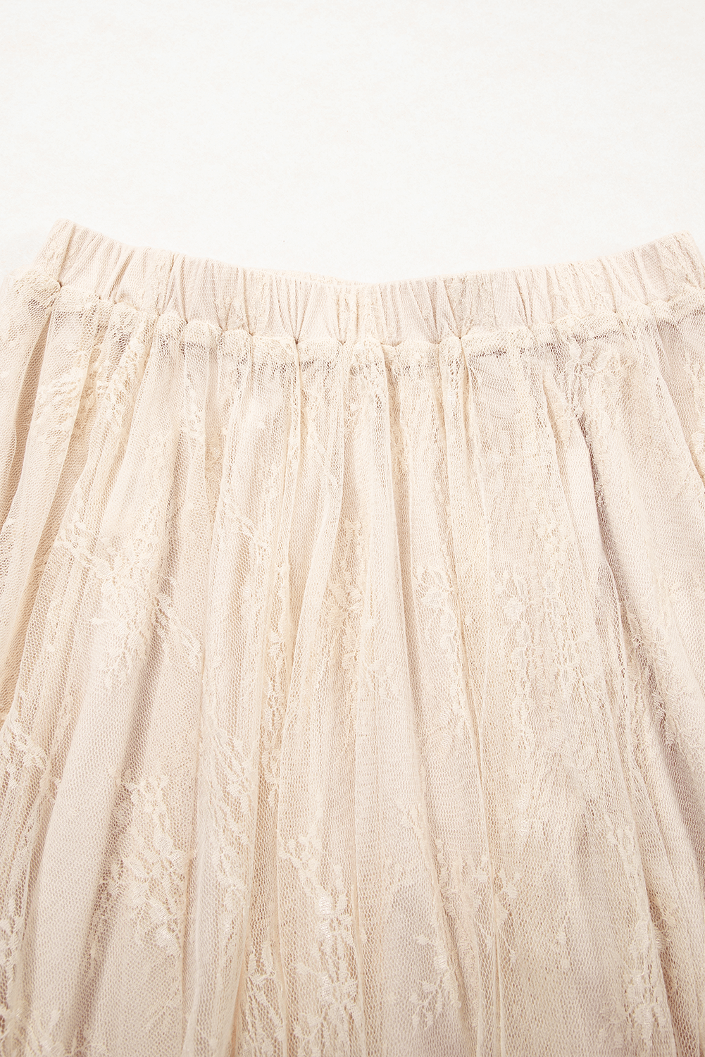 Lace Cascading Tiered High Waist Maxi Skirt - Rooted & Reckless Co.