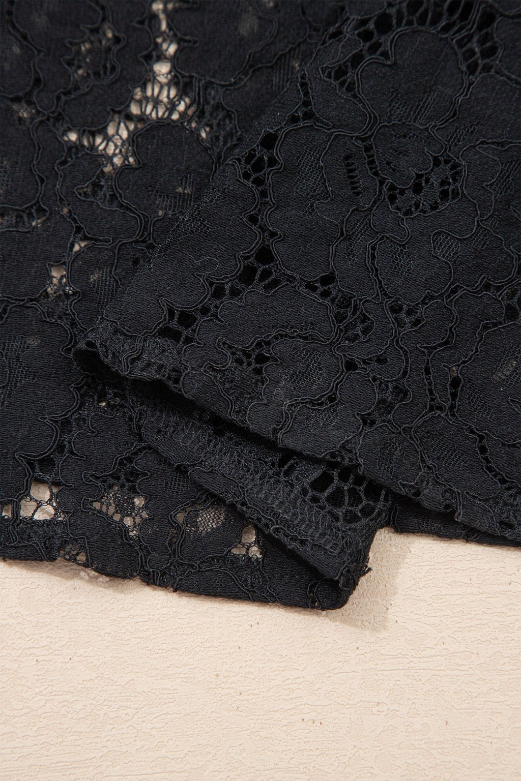 Lace Overlay Tassel Tie Short Sleeve Maxi Dress - Rooted & Reckless Co.