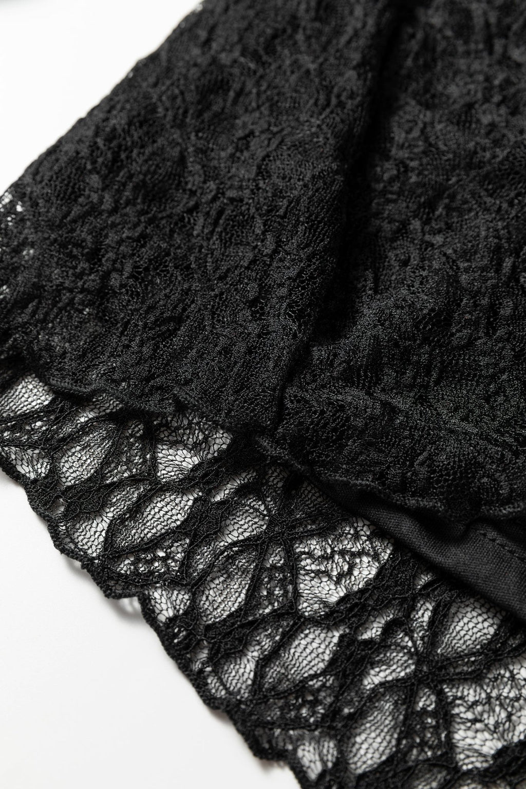 Lace Sheer Long Sleeve Henley Top - Rooted & Reckless Co.