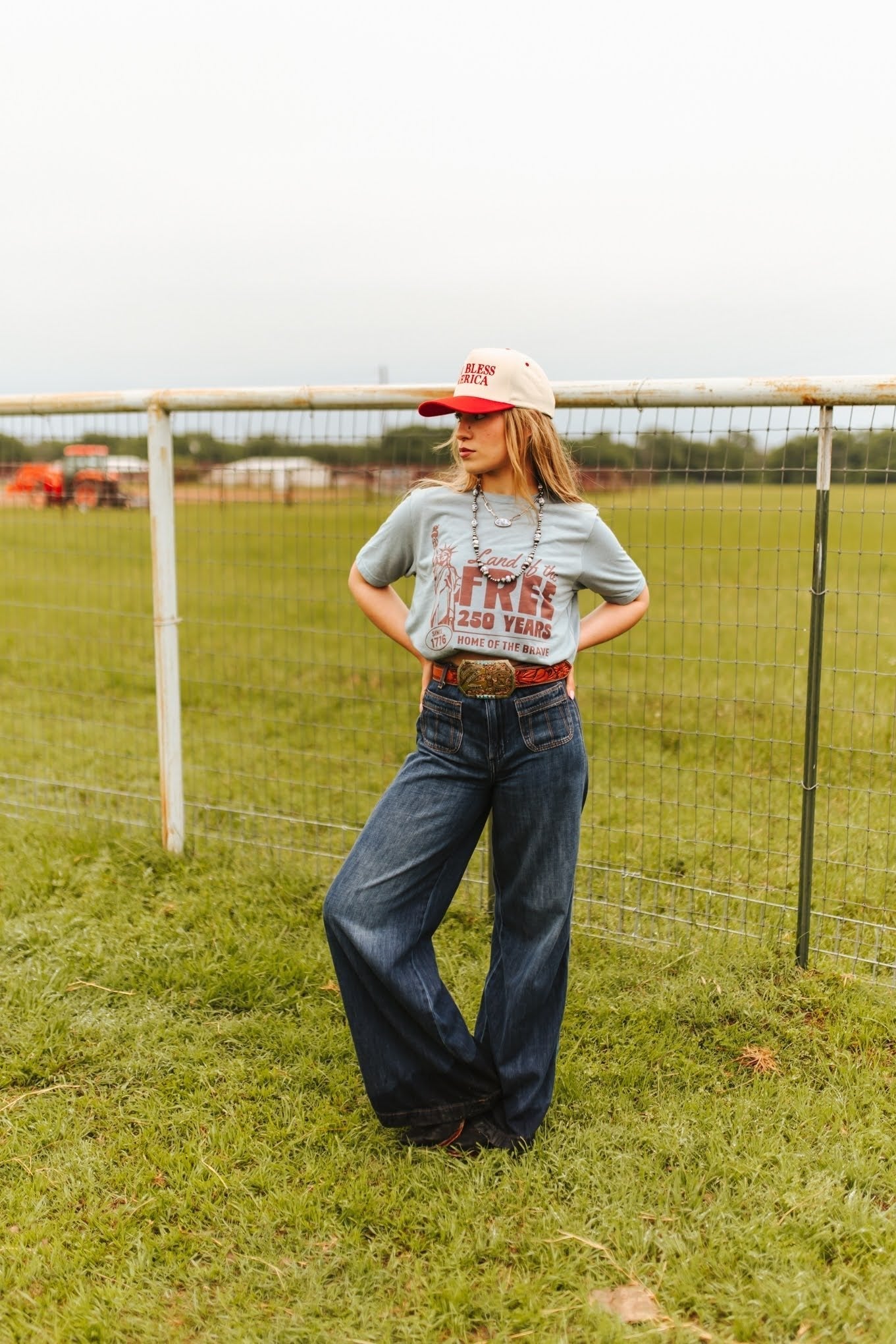 Land of the Free 250 Years Graphic Tee - Rooted & Reckless Co.