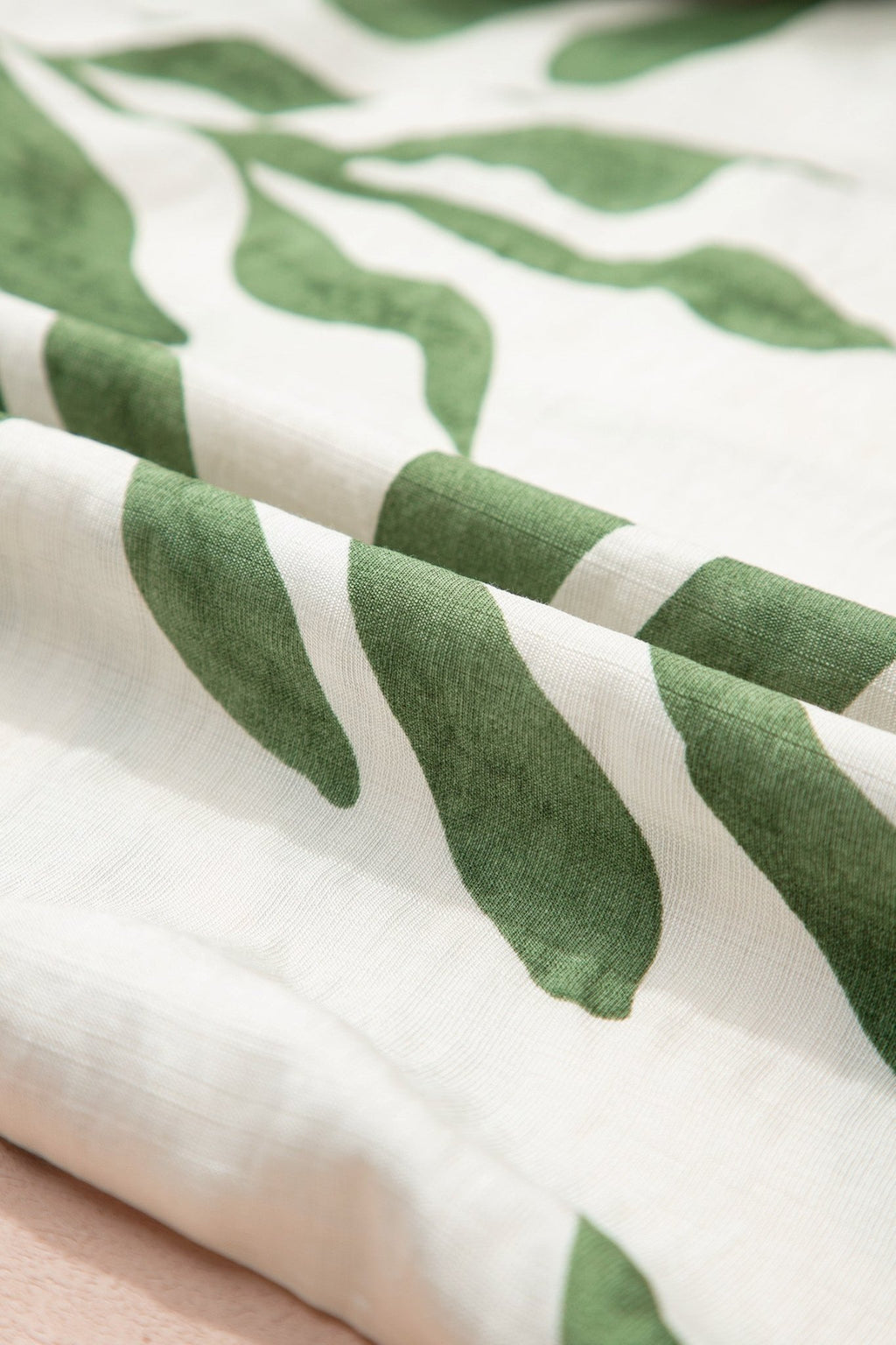 Leaf Short Balloon Sleeve Buttoned Shirt - Rooted & Reckless Co.
