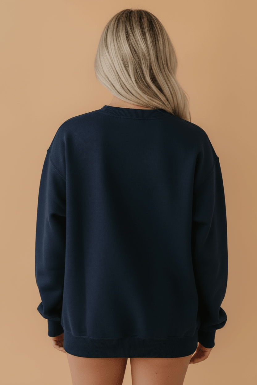 Leopard Alabama Embroidered Patch High Neck Sweatshirt - Rooted & Reckless Co.