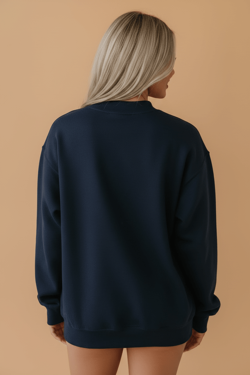 Leopard Alabama Embroidered Patch High Neck Sweatshirt - Rooted & Reckless Co.