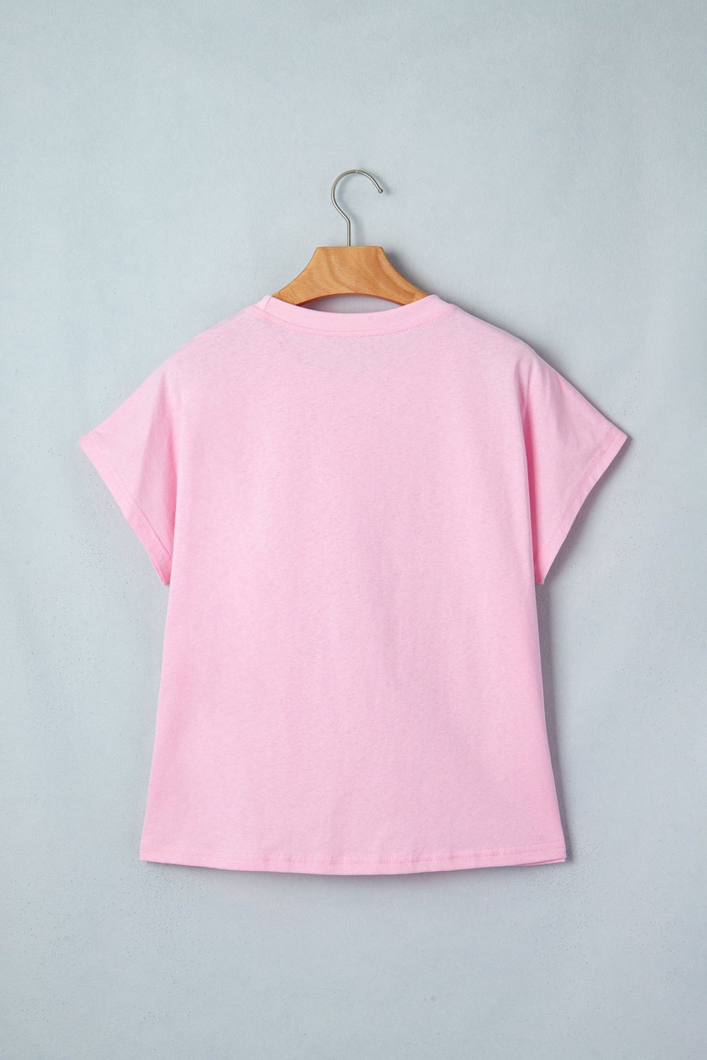Leopard Bow Embroidered Short Sleeve T-Shirt - Rooted & Reckless Co.