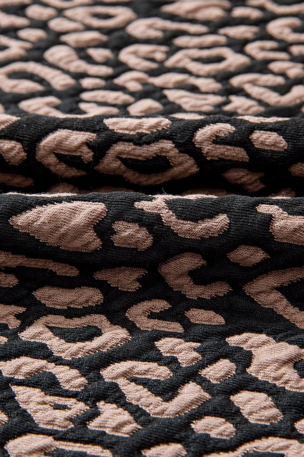 Leopard Bubble Sleeve Mini Dress - Rooted & Reckless Co.