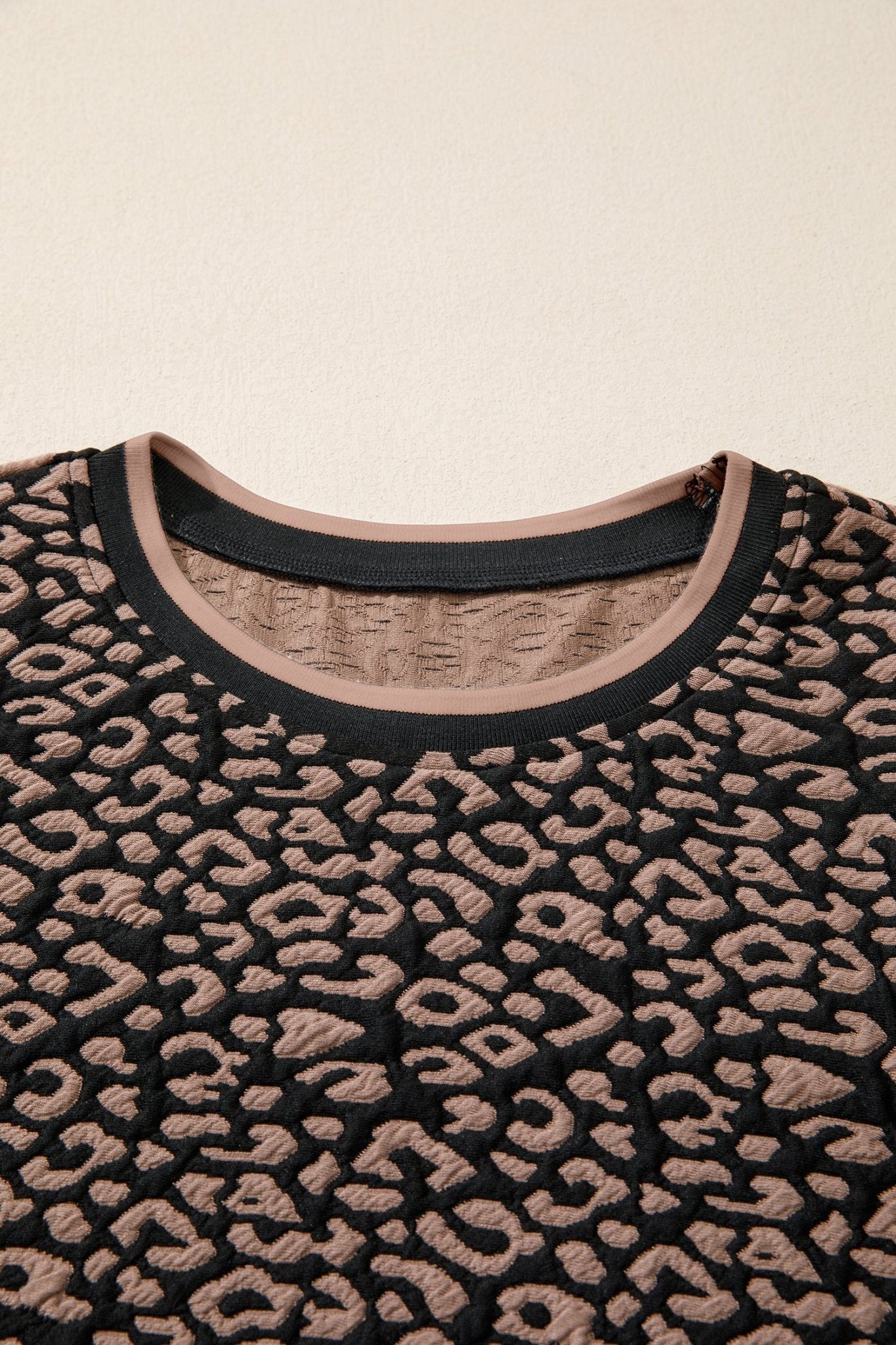 Leopard Bubble Sleeve Mini Dress - Rooted & Reckless Co.