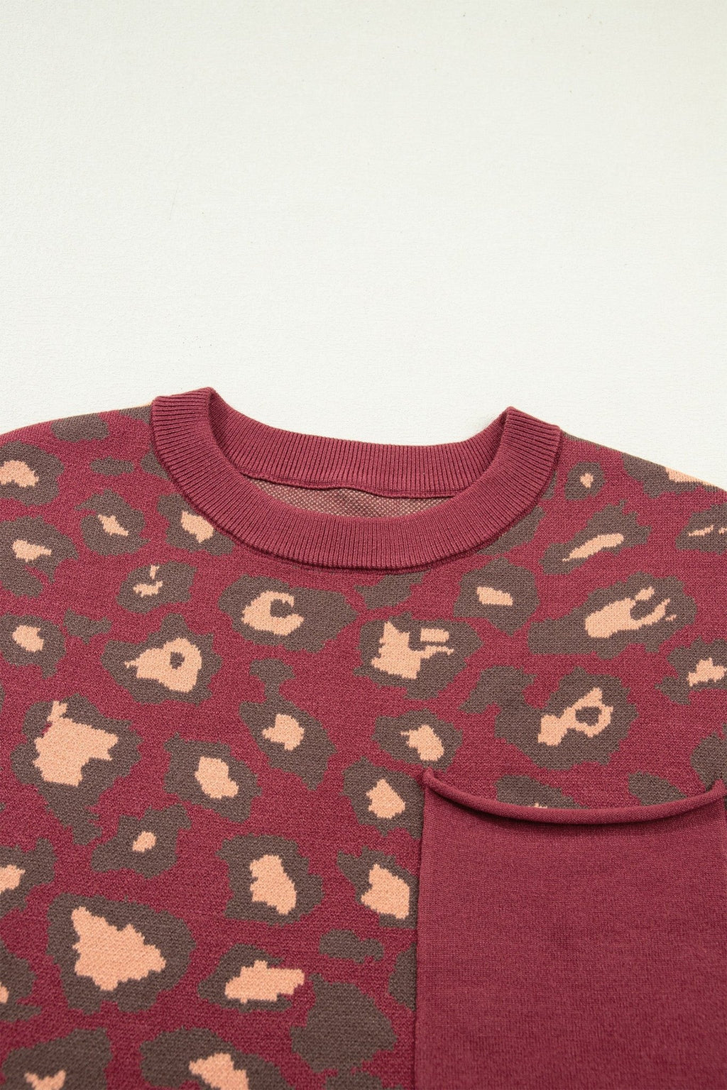 Leopard Cap Sleeve Textured Knit Top - Rooted & Reckless Co.