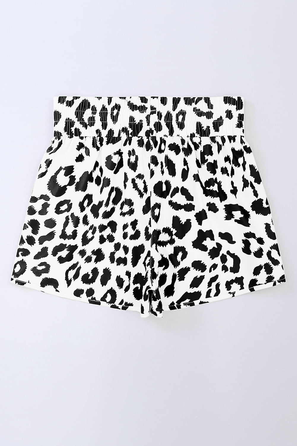 Leopard & Checker High Waist Athletic Shorts - Rooted & Reckless Co.